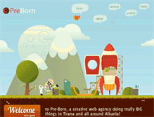 Tablet Screenshot of pre-born.net